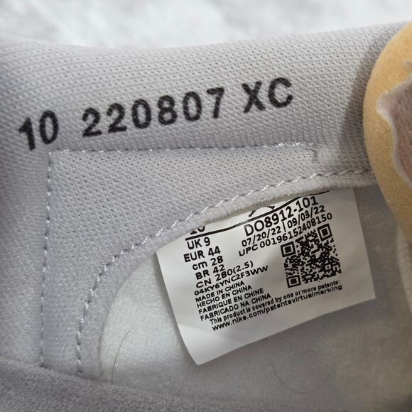 Nike x Union Jordan 1 Retro AJKO Low SP Men's 10 White DO8912-101 - Picture 8 of 10